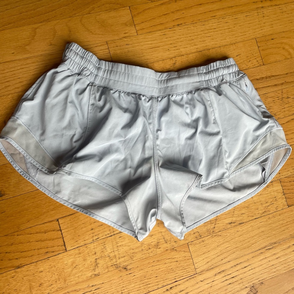 Lululemon Pastel blue Hotty Hot Low-Rise Shorts 2.5”
